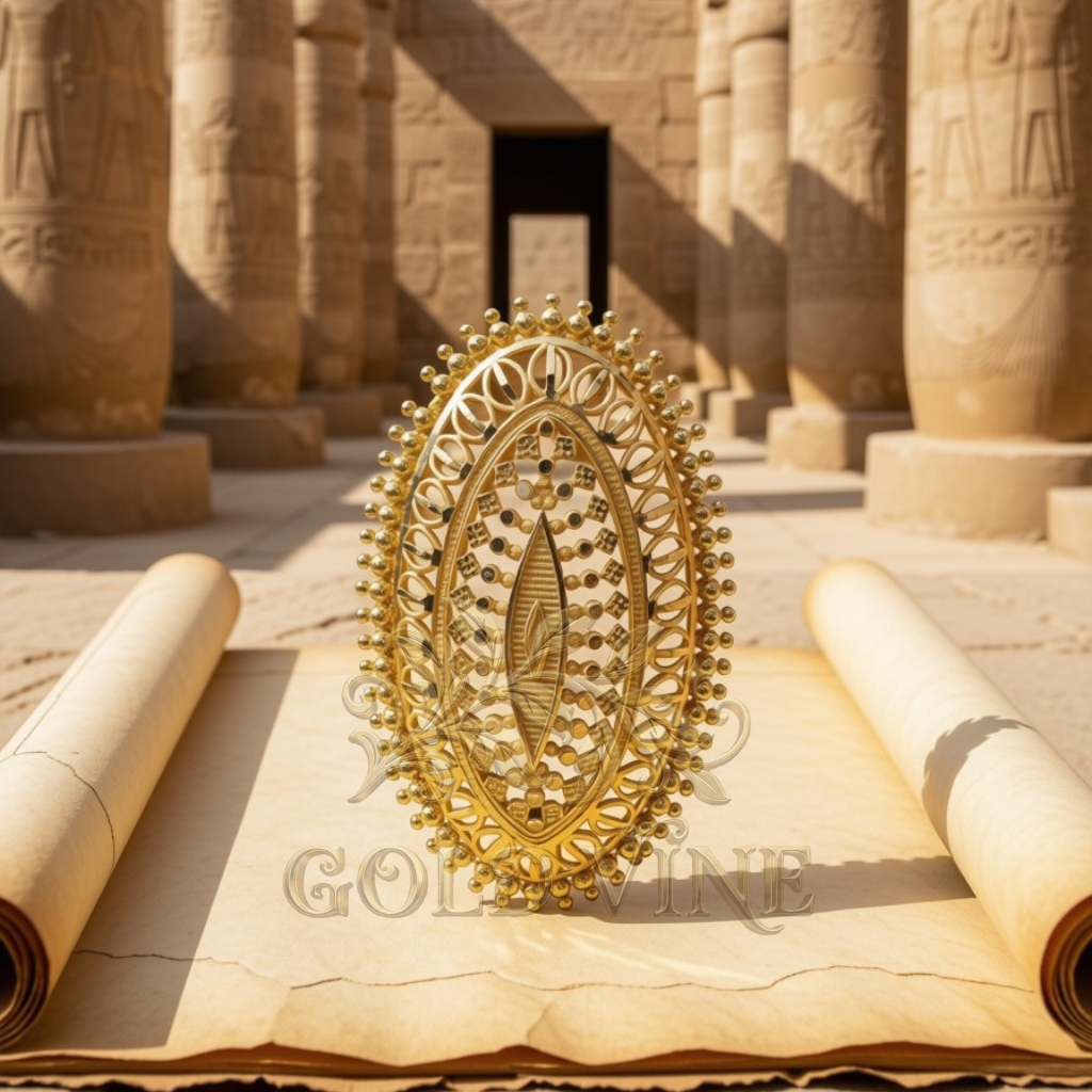 Ornate Oval Filigree Ring