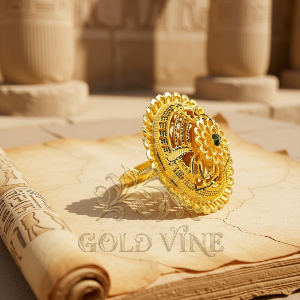 Round Medallion Ring